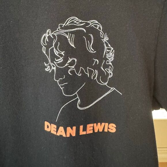 Dean Lewis A Place We Knew 2019 Black Tour Shirt Size Small Official Merch Emo - Picture 3 of 4
